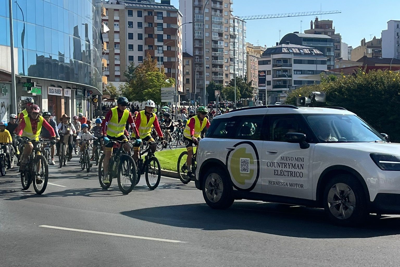 MINI en el día de la bici León